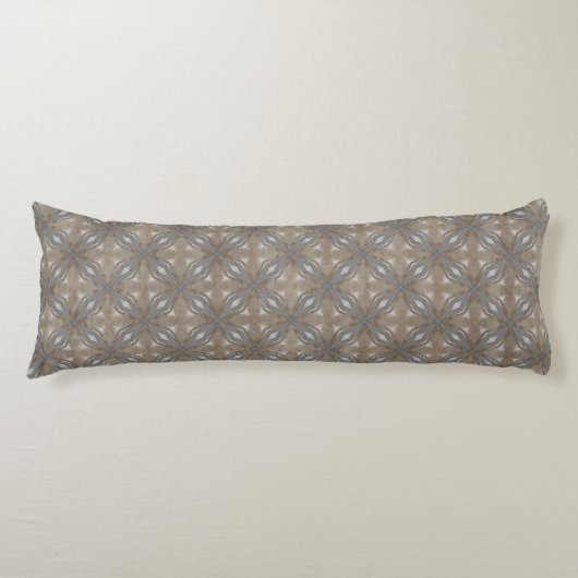 Coussins Longs Diamants noirs et blancs avec vagues (Devant)