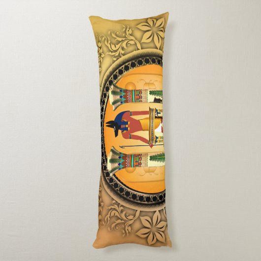 Coussins Longs Dieu Anubis (Dos (Vertical))
