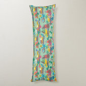 Coussins Longs Dinosaur enfants de construction (Dos (Vertical))