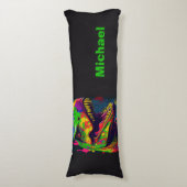 Coussins Longs Dinosaur T Rex enfants mignonette Oreiller corps (Devant (Vertical))