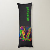 Coussins Longs Dinosaur T Rex enfants mignonette Oreiller corps (Dos (Vertical))