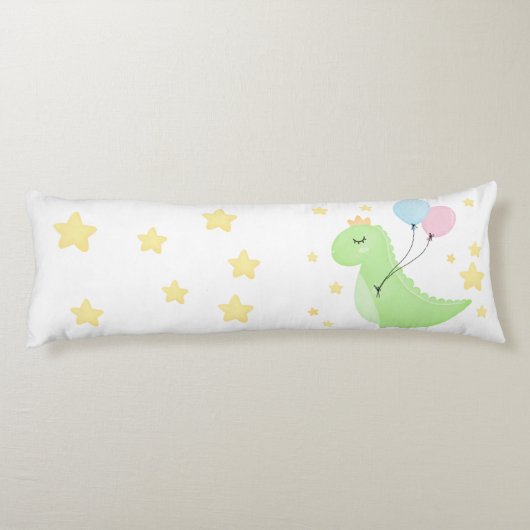 Coussins Longs Dinosaure à ballons (Dos)