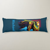 Coussins Longs Dinosaure T Rex Jurassique (Dos)