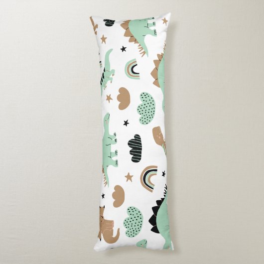 Coussins Longs Dinosaures (Dos (Vertical))