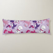 Coussins Longs Dinosaures de l'espace, Dinosaures mignons, Étoile (Dos)