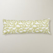 Coussins Longs Dinosaures motif 01 w. BG jaune (Dos)
