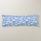 Coussins Longs Dinosaures motif 01 w. BG LBlue (Dos)