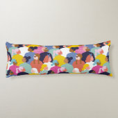 Coussins Longs Diversité des femmes - Femmes de diverses races (Dos)