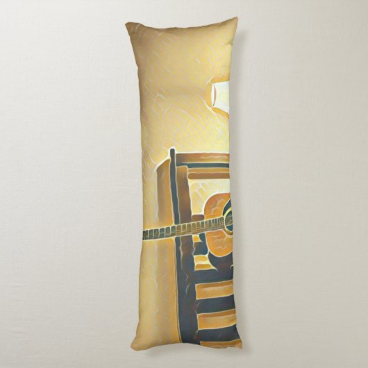 Coussins Longs Don de guitare acoustique (Dos (Vertical))