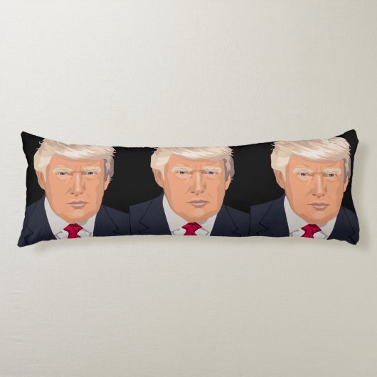 COUSSINS LONGS DONALD TRUMP BODY PILLOW REVERSIBLE (Devant)