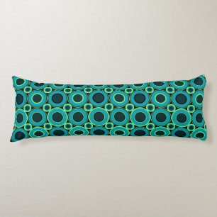 Coussins Longs Donut turquoise Avec Cuillère À Menthe