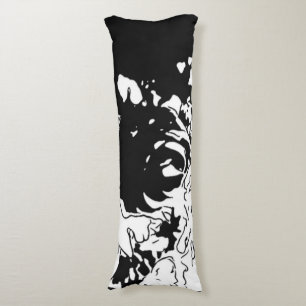 Coussins Longs Doodle de fleurs