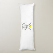 Coussins Longs Doubles de tennis (Dos (Vertical))