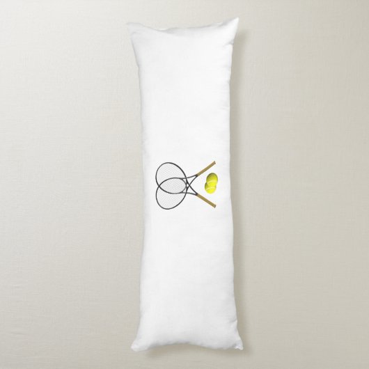 Coussins Longs Doubles de tennis (Dos (Vertical))