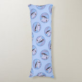 Coussins Longs Downy Pic Aspen Peinture Oiseau Original (Devant (Vertical))