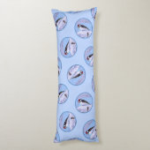 Coussins Longs Downy Pic Aspen Peinture Oiseau Original (Dos (Vertical))