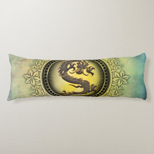 Coussins Longs Dragon chinois (Devant)