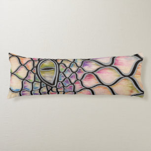 Coussins Longs Dragon d'arc-en-ciel