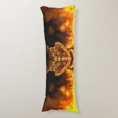 Coussins Longs Dragon de feu (devant Vertical)