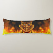 Coussins Longs Dragon de feu (Devant)
