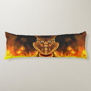 Coussins Longs Dragon de feu