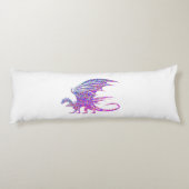 Coussins Longs Dragon de mosaïque Extraordinaire (Dos)