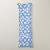 Coussins Longs Dragon motif 01.bx4 Blue BG (Dos (Vertical))