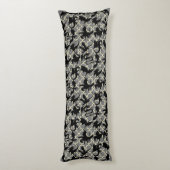 Coussins Longs Dragon motif 01.wx4x4.bleu Gris BG (Dos (Vertical))