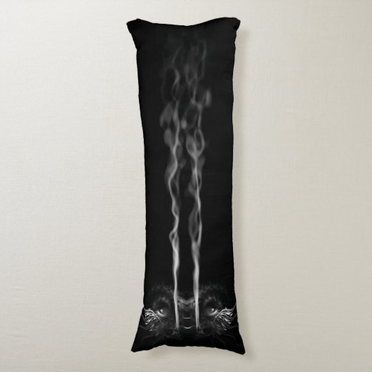 Coussins Longs Dragon Smoke Black (Devant (Vertical))