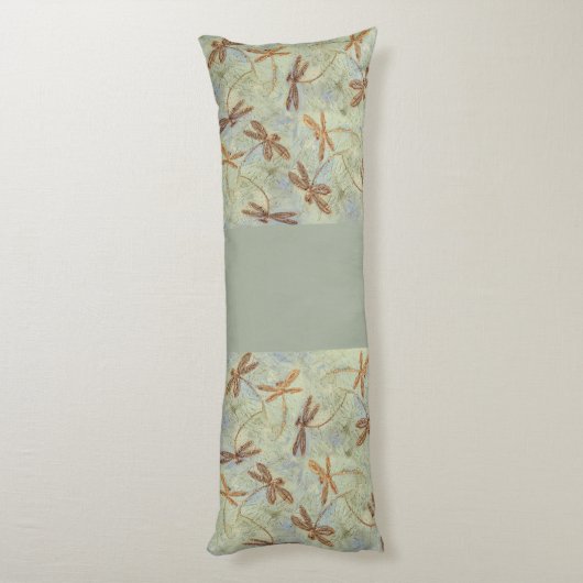 Coussins Longs Dragonfly Dance Gold (Dos (Vertical))