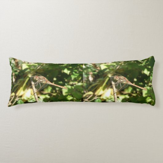 Coussins Longs Dragonfly on the Twig Body Oreiller (Devant)