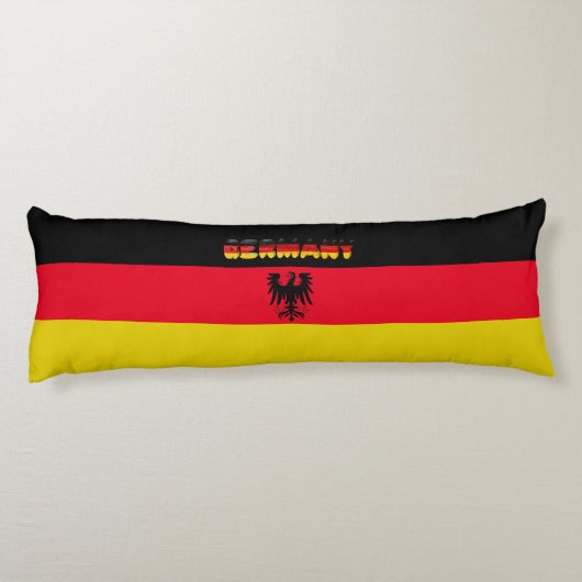 Coussins Longs Drapeau allemand (Dos)