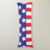 Coussins Longs Drapeau américain (Devant (Vertical))