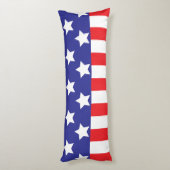 Coussins Longs Drapeau américain (Dos (Vertical))