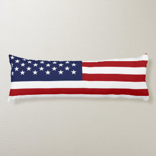 Coussins Longs Drapeau américain 2