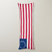 Coussins Longs Drapeau américain Betsy Ross (Dos (Vertical))