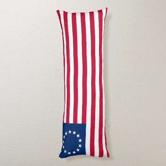 Coussins Longs Drapeau américain Betsy Ross (Dos (Vertical))