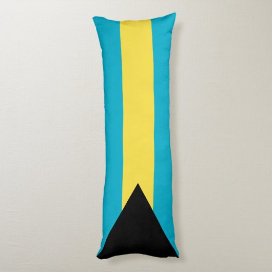 Coussins Longs Drapeau bahaméen (Dos (Vertical))
