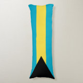 Coussins Longs Drapeau bahamien (Devant (Vertical))