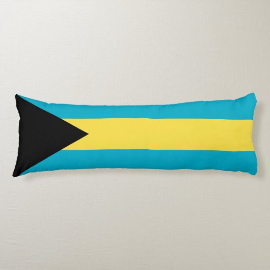 Coussins Longs Drapeau bahamien (Devant)