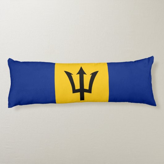 Coussins Longs Drapeau Barbade (Dos)