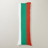 Coussins Longs Drapeau Bulgare Patriotique (Devant (Vertical))