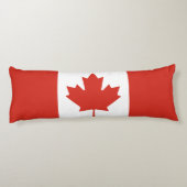 Coussins Longs Drapeau canadien patriotique (Dos)