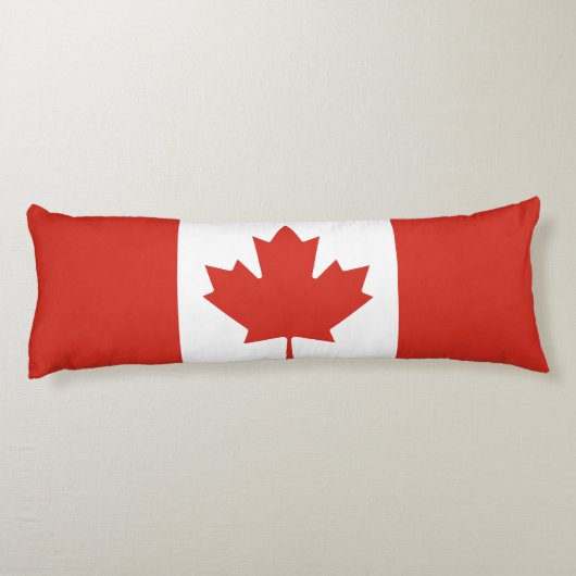 Coussins Longs Drapeau canadien patriotique (Dos)