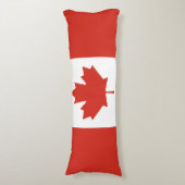 Coussins Longs Drapeau canadien patriotique (Devant (Vertical))