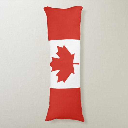 Coussins Longs Drapeau canadien patriotique (Devant (Vertical))