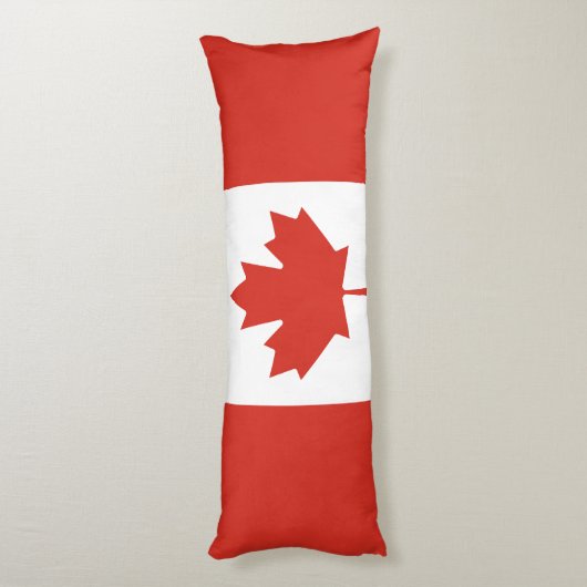 Coussins Longs Drapeau canadien patriotique (Dos (Vertical))