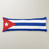 Coussins Longs Drapeau Cuba (Devant)