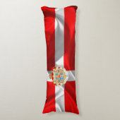 Coussins Longs Drapeau danois (Devant (Vertical))