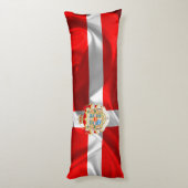Coussins Longs Drapeau danois (Dos (Vertical))